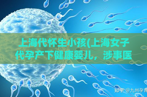 上海代怀生小孩(上海女子代孕产下健康婴儿，涉事医院被判赔偿)